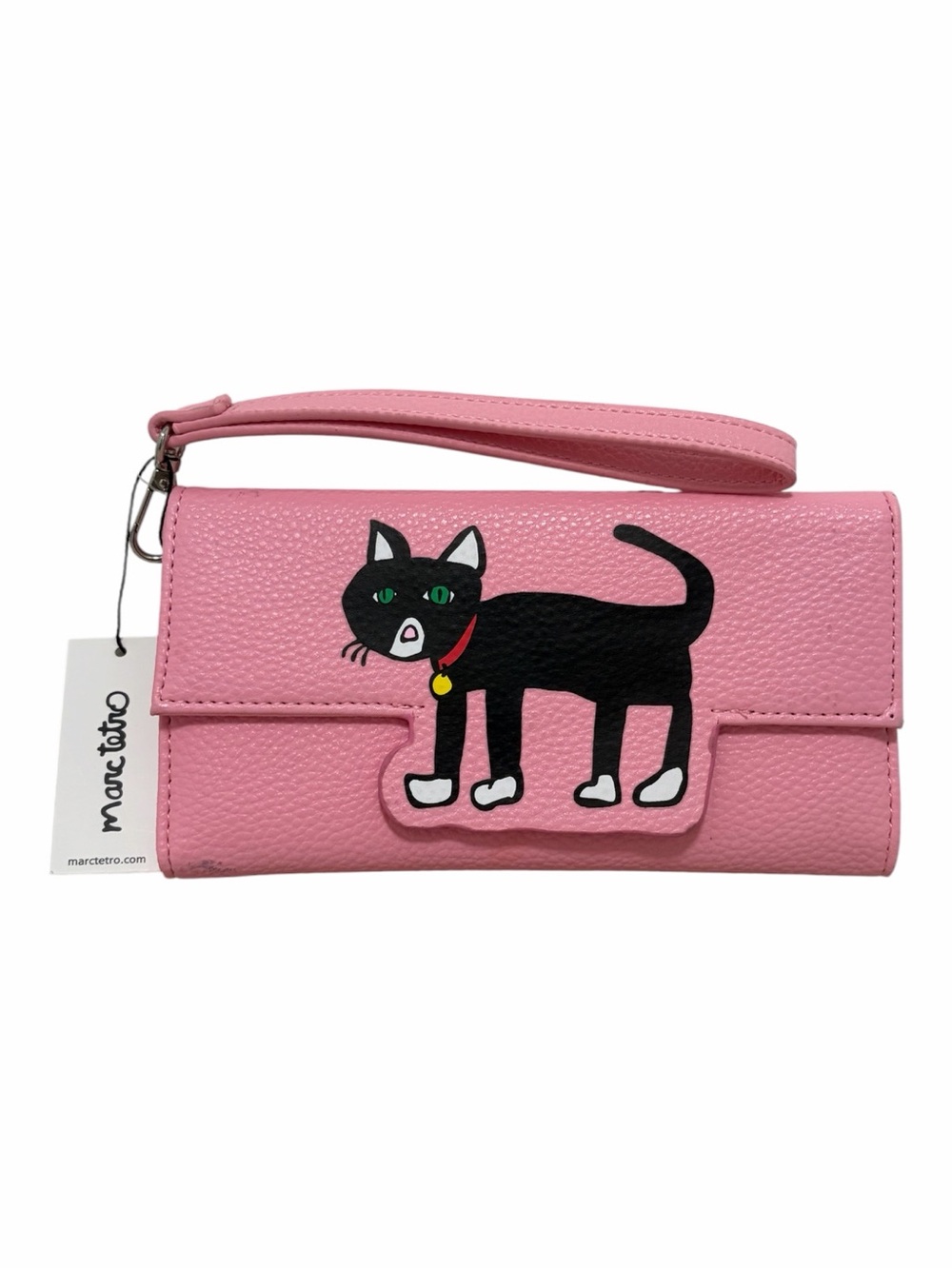 Marc Tetro Pink Cat Wallet Clutch - NWT